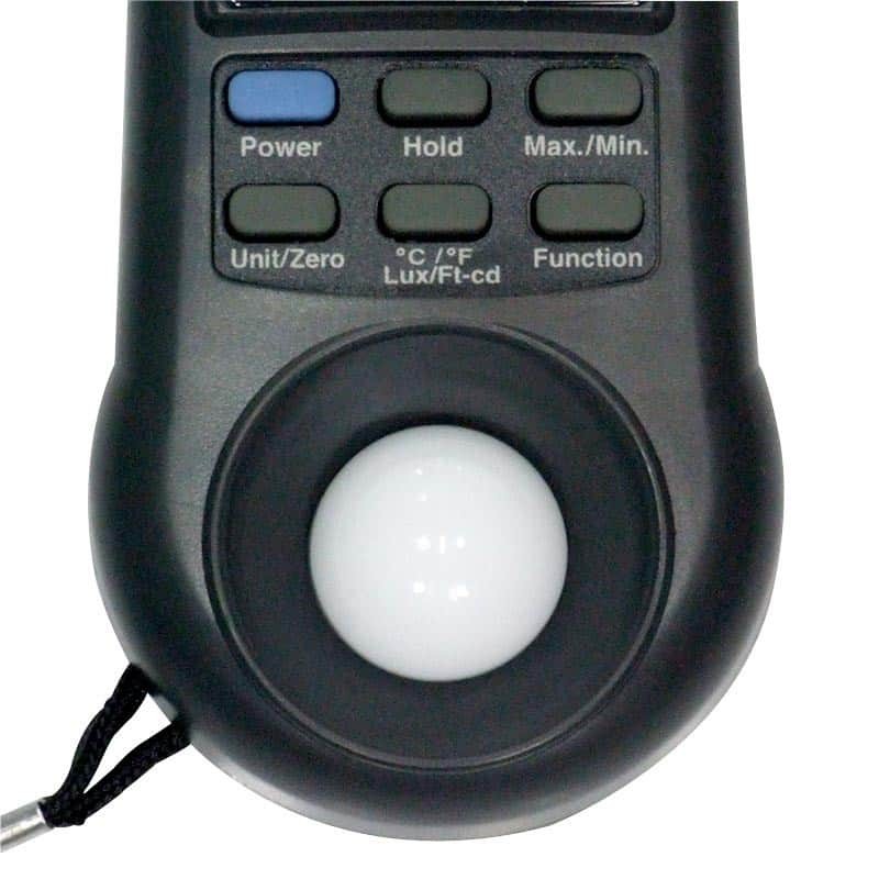 Anemômetro Termohigro Luxímetro Digital LM-8000 Lutron