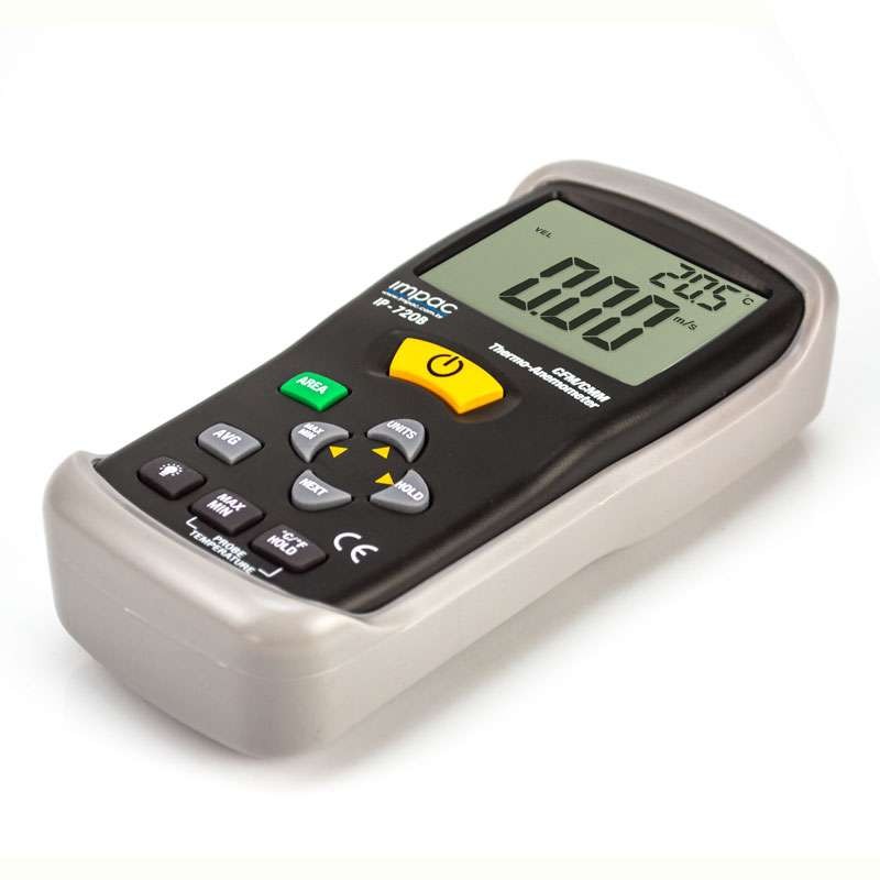 Anemômetro Térmico com Fluxo de Ar...