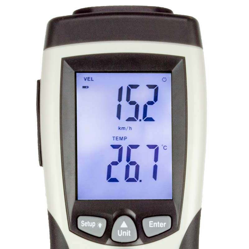 Anemômetro Fio Quente Digital Hot Wire IP 8880 Impac