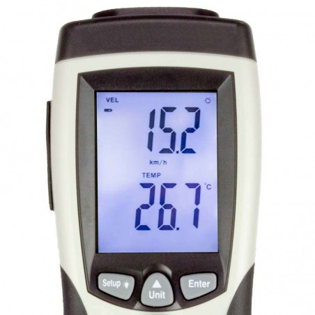 Anemômetro Fio Quente Digital Hot Wire IP 8880 Impac