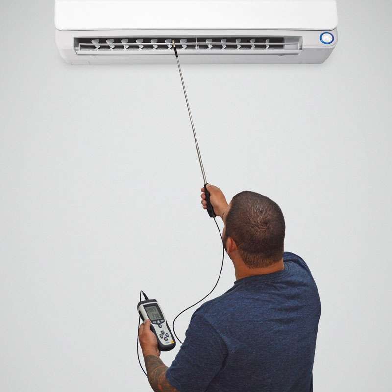 Anemômetro Fio Quente Digital Hot Wire IP 8880 Impac