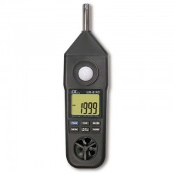 Anemômetro Decibelímetro Luxímetro LM8102