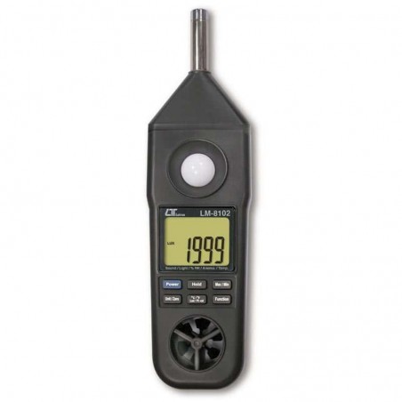 Anemômetro Decibelímetro Luxímetro LM8102
