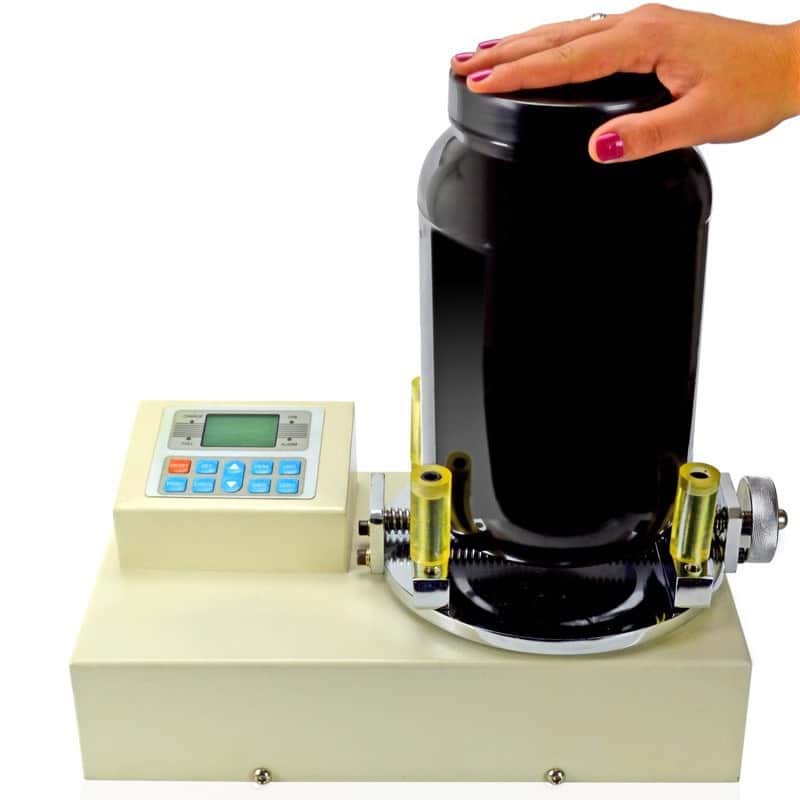 Torquímetro Digital em Tampas e Garrafas